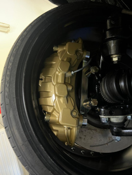 MZR Nissan Skyline Silvia Stagea 7PP adapter zacisków hamulcowych (Porsche / VW / Audi) dla tarczy 380mm (Lexus RCF)