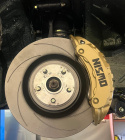 MZR Nissan Skyline Silvia Stagea 7PP adapter zacisków hamulcowych (Porsche / VW / Audi) dla tarczy 380mm (Lexus RCF)
