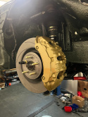 MZR Nissan Skyline Silvia Stagea 7PP adapter zacisków hamulcowych (Porsche / VW / Audi) dla tarczy 380mm (Lexus RCF)
